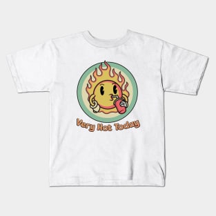 Very Hot Today! Kids T-Shirt